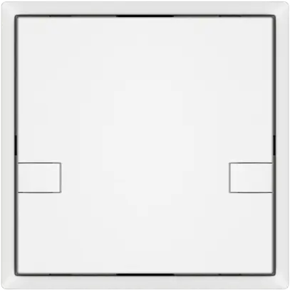 KNX-Taster RGB EDIZIO.liv SNAPFIX® Temperaturfüh.o.LED 1×Taste 2-Tbed.ws 