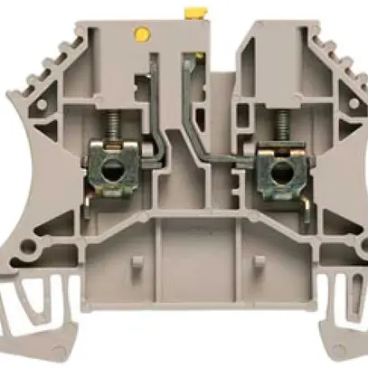 Messtrenn-Reihenklemme Weidmüller WTR 2.5 Schraubanschluss schwenkbar TS35 beige 