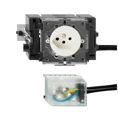 Presa INS FH T13 L2 bianco 49…69mm per cavo piatto Powerbus 