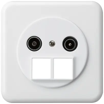 Prise d'antenne ENC TV-R HMS basico C 14dB blanc 