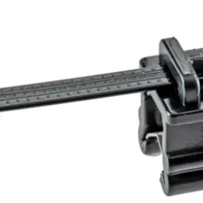 Clip di bordo PAN c.fascetta BT2S-300 fissaggio bordo 3…6mm a piombo 