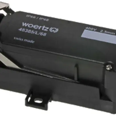 Scatola di raccordo Woertz per cavo piatto Power IP 5×2.5mm² IP68 5P c.fissaggio 