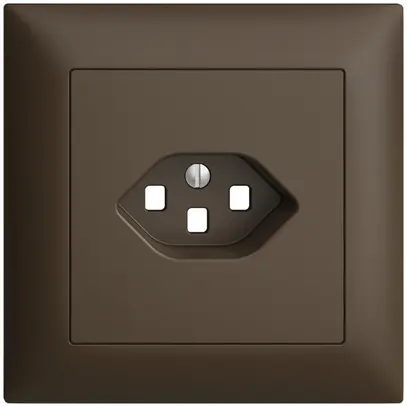 Kit frontale INC EDIZIOdue coffee 88×88mm 1×T23 