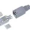 Feldstecker R&M FM45, RJ45/s/u Kat.5e AWG23…26, gerade, grau 