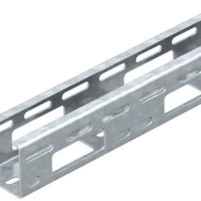 Petit canal Bettermann AZK 50×50×3000mm zingué à chaud par immersion 