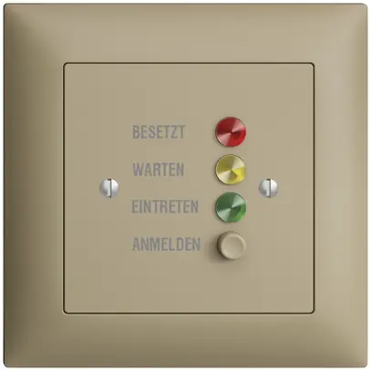 Station de porte ENC EDIZIOdue pour signaux d'appel, sand 