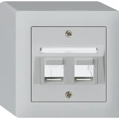 Kit de montage AP kallysto 2×Keystone gris clair 