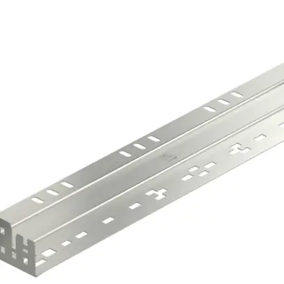 Pezzo di collegamento Bettermann con raccordo rapido 60×600mm, A2, 1.4301, 2B 