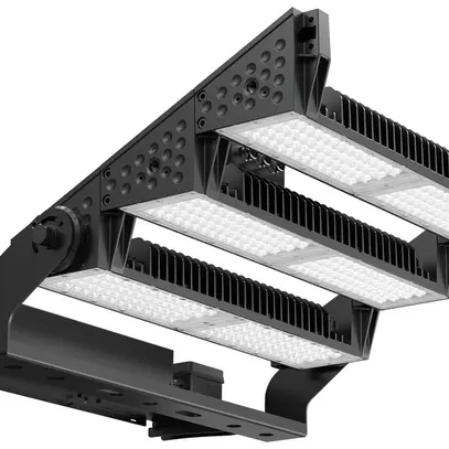 Proiettore LED DOTLUX HLFsport 1200W 174745lm 3000K IP66 115×35° 1-10V nero 