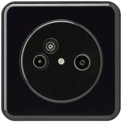 Presa d'antenna INC TV-R-Dati basico C 2GHz 11db nero 