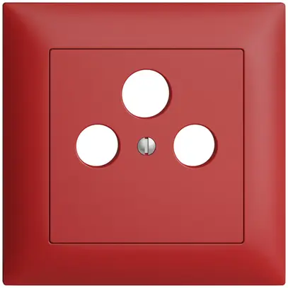 Kit frontal ENC EDIZIOdue berry 88×88mm 