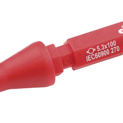 Lama di ricambio CIMCO VDE 1000V doppio bit 5×100mm 