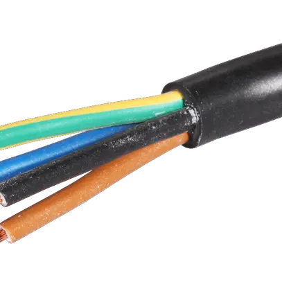 Kabel Td 4×1.5mm² 2LNPE schwarz Eca 