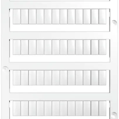 Marcatore di morsetto Weidmüller MultiCard WS 10×5mm PA66 bianco 