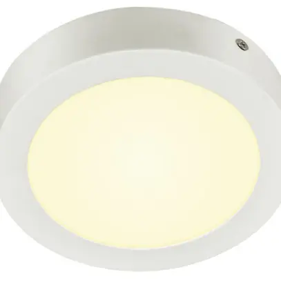 Plafoniera/lpda a muro LED SLV SENSER 18 ROUND 12W 880lm 3000K Ø165×35mm bianco 