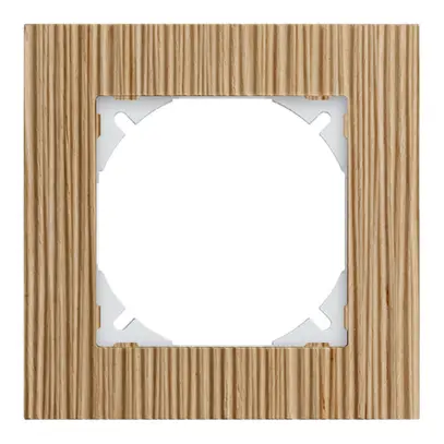 Cadre de rec.EDIZIOdue prestige 1×1 chêne relief 