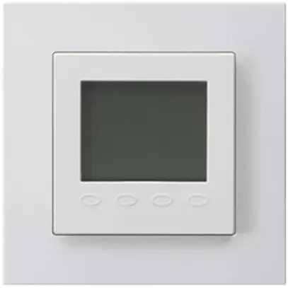 Thermostat d'ambiance ENC kallysto.pro C avec écran gris clair 