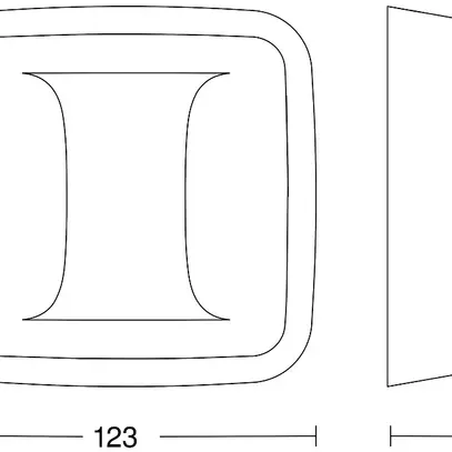 Rilevatore di presenza AP Steinel Hallway HF KNX 360° h=2.8m 25m×3m 