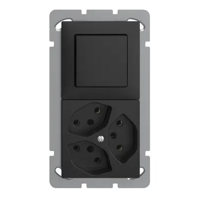 Combinazione INC EDIZIOdue 3/1P +3×T13 nero 