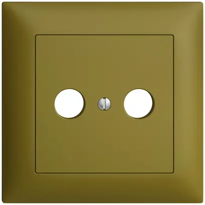 Kit frontale INC EDIZIOdue olive 88×88mm 