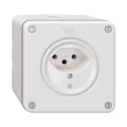 Presa NAPU NEVO, 1×T13, c.LED, bianco 