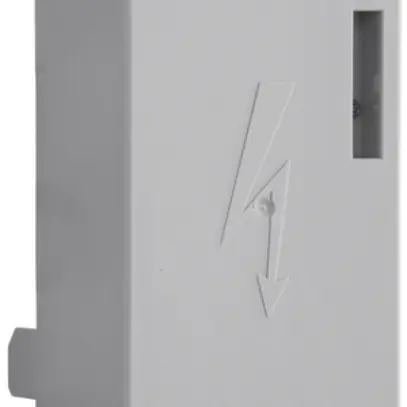 Capot de recouvrement Hager 84mm pour épaisseur de rail 5 et 10mm 