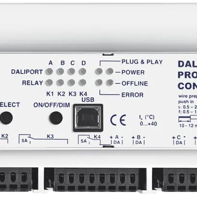 REG-Steuergerät DALI PRO Cont-4RTC 20W 100…240V 