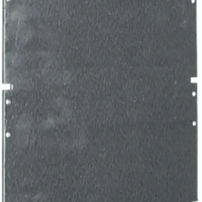 Montageplatte Hager volta 5-reihig 