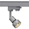 Strahler SLV PURI, GU10 50W mit 3-Phasen-Adapter IP20 silbergrau 