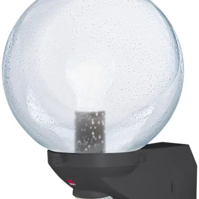 Lampada automatica ALC con vetro a bolle 360 nero 