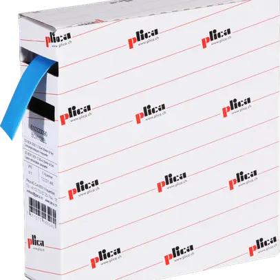 Guaina retrattile 3:1 12/4 blu box con 5m 