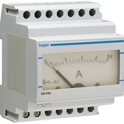 Amperometro INS Hager 0…50A 
