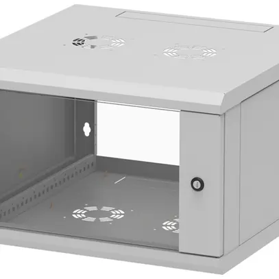 Armoire de réseau mural 19" Z-Cube 6UH 368×600×600mm 60kg gris IP20 