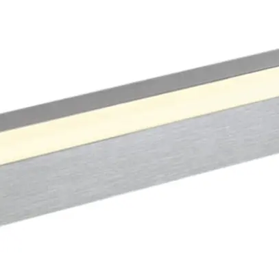 LED-Wandleuchte SLV SEDO, 17W 1200lm 3000K Glas satiniert IP20 alu gebürstet 