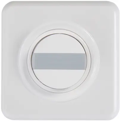 Interruttore KNX INC Luxomat IS UP DX, disegno STANDARDdue, bianco 