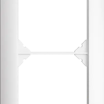 UP-Kopfzeile EDIZIOdue 2×1 weiss 