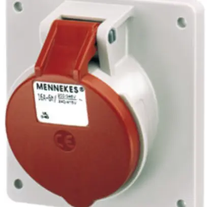 Prise INC CEE MENNEKES 3LNPE 63A 6h 400V IP44 