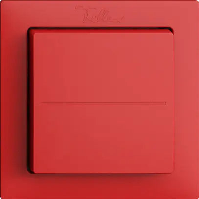 Poussoir RF EnOcean Feller EDIZIOdue F, 2c/1t, sans piles, berry 