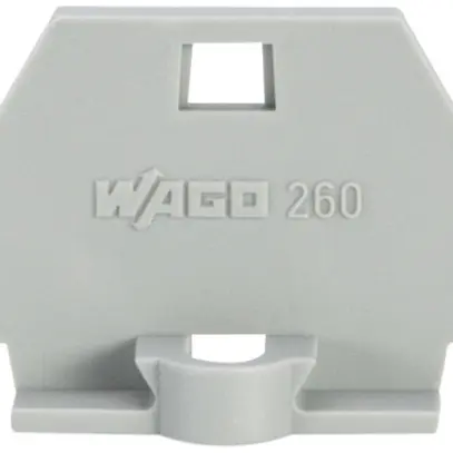 Paroi de fermeture WAGO 1.5mm² gris 