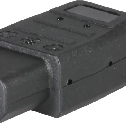 Prise d'appareils T113 C13 droite noir 