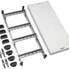 Kit Hager univers N 600×250mm pour bornes horizontal 