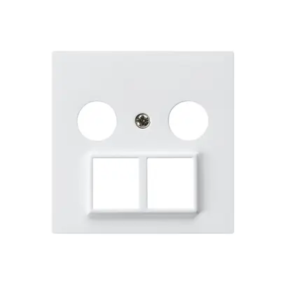 Plaque frontale HMS kallysto pour R/TV blanc 