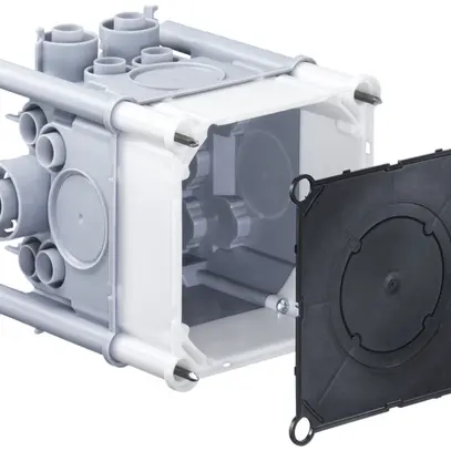 Boîte de dérivation AGRO 115×115×150mm pour tubes THFG couvercle Stabi 