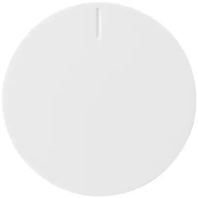 Bouton rotatif kallysto variateur lum.rotatif/régulateur de vitesse blanc 