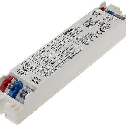 Boîte de variation Novitronic LT20, 24V 5A, DALI, 1…10V, pushdimm, 30×21×153mm 