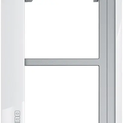 Telaio di copertura+supporto Sfera per 2 moduli bianco 