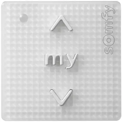 Comando INC Somfy Smoove Origin IB Pure, adatto per EDIZIOdue 