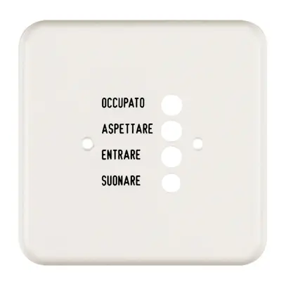 Placca di copertura FH mat.sint. I per 962764300 bianco 
