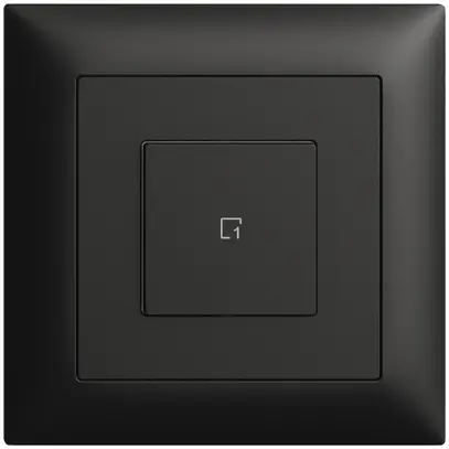 Commande pour poussoir scène ENC 1 scène/1T WLAN Edue Wiser noir 