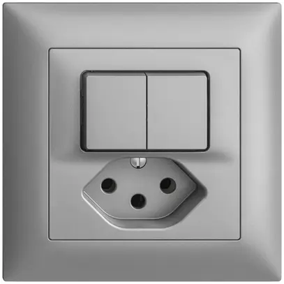 Combinaison ENC 1/3+3/1P+T13 EDIZIOdue silver 